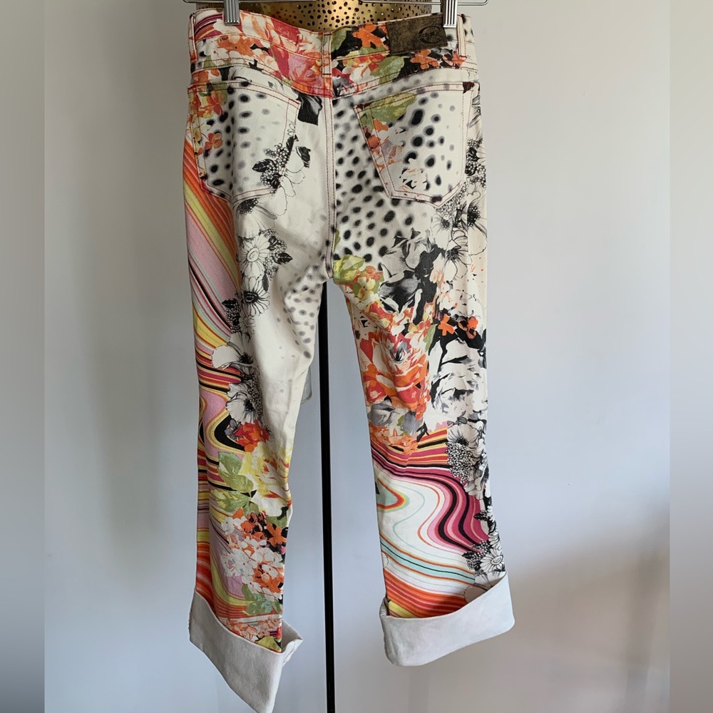 Just Cavalli 90s Y2K printed jeans - Size 28